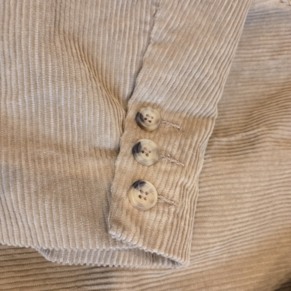 Old Navy  Mens Lg Tan Corduroy Sportcoat Academia Blazer Outdoor Cotton Rugged - Picture 3 of 12